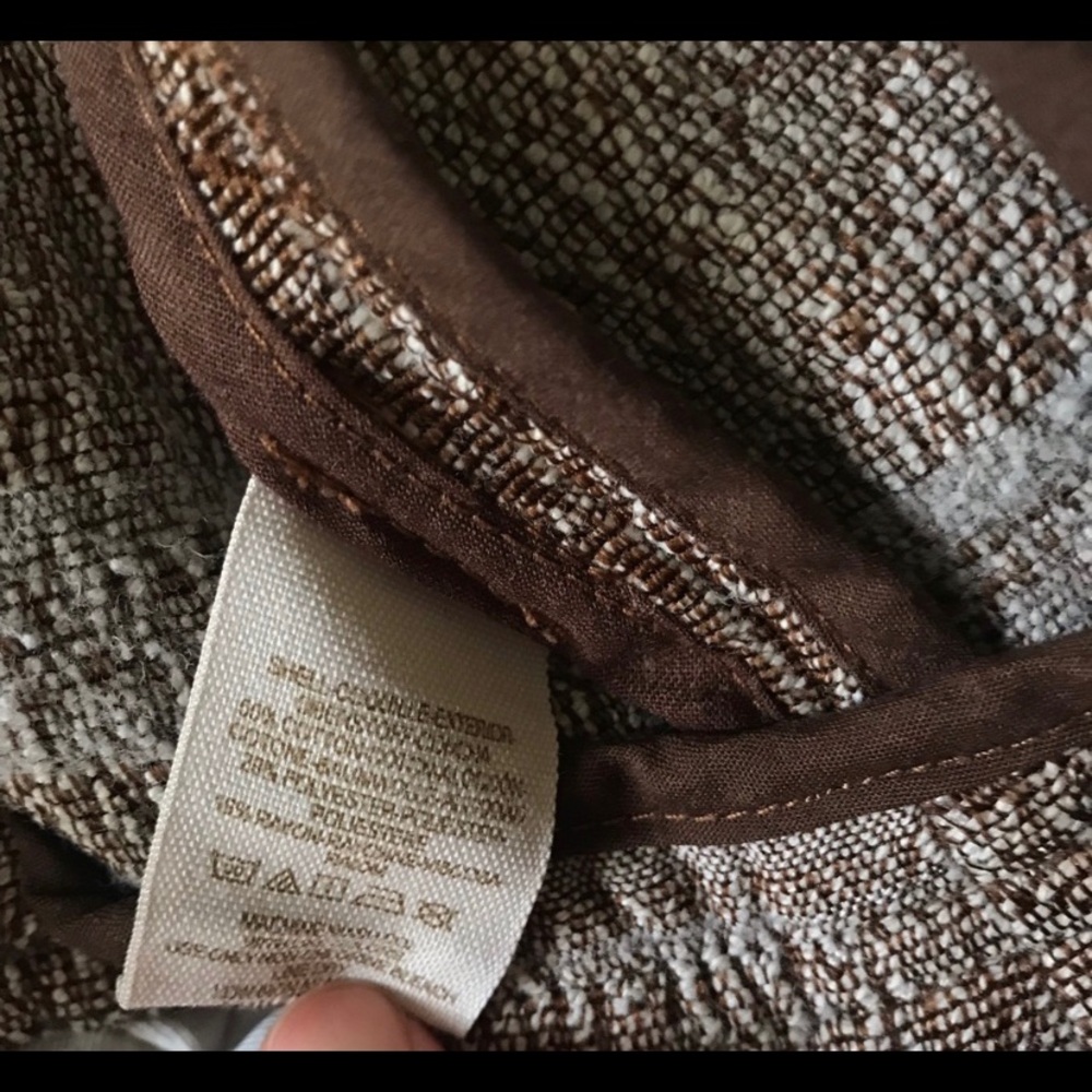Free people brown tapestry Moto jacket - Picture 4 of 8